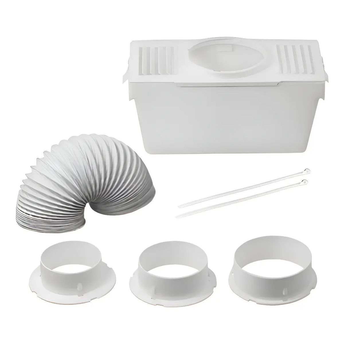 GENERICO - Caja Receptora Pelusas Y Vapor Para Secadoras Universal Labg