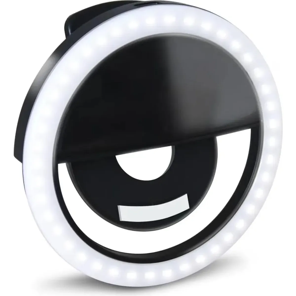GENERICO - Anillo Selfie Aro de Luz LED USB 3 Modos Iluminación