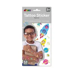 AVENIR - Set de Tatuajes Temporales - Espacio