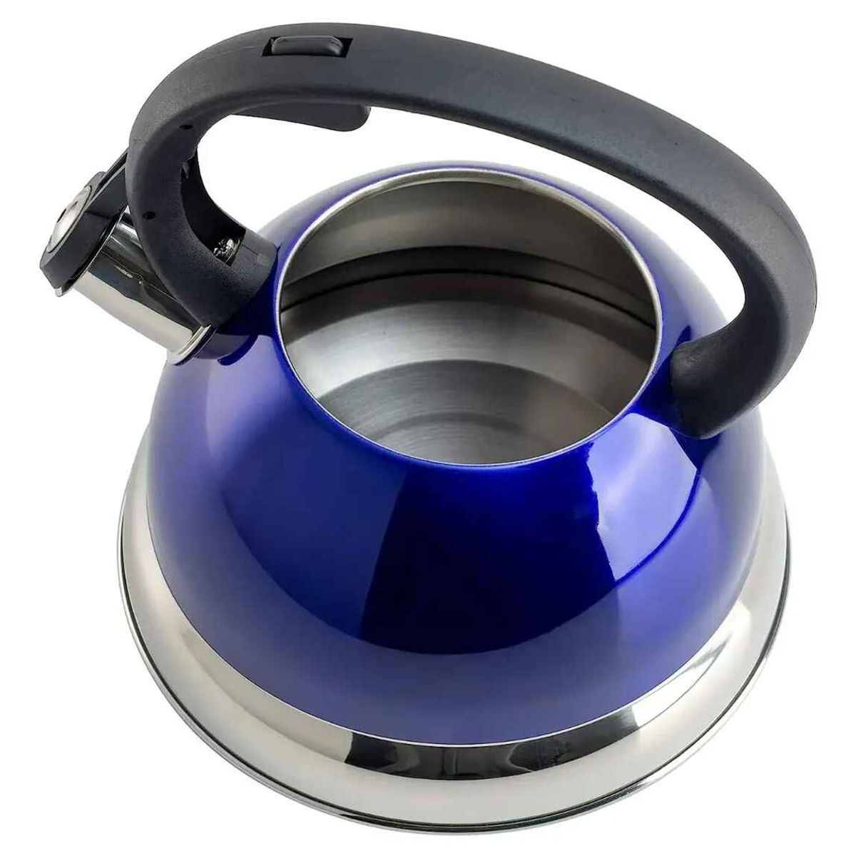 GENERICO - Tetera Acero 2.5l Silbante Con Mango Plástico