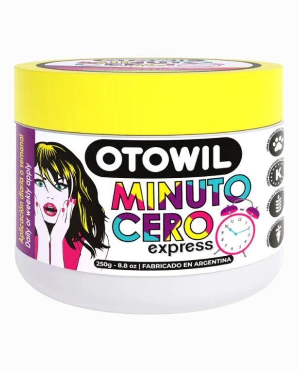 Crema capilar Minuto Cero - reparacion capilar de uso diario 250ml