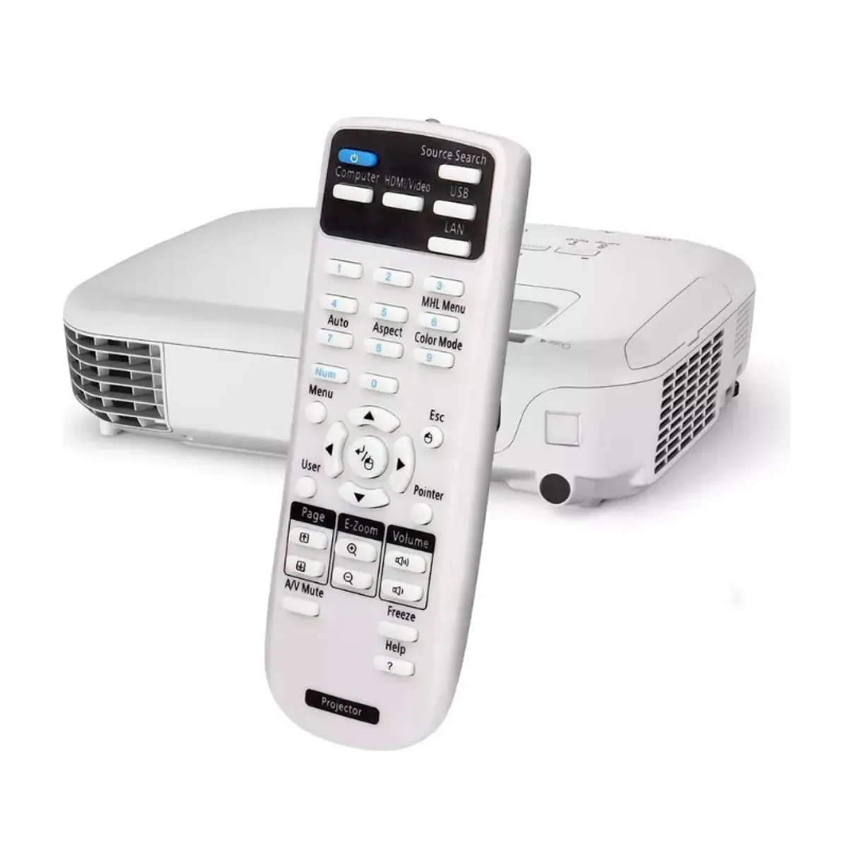 GENERICO - Control Compatible Con Proyector Todos Modelos de Epson remoto
