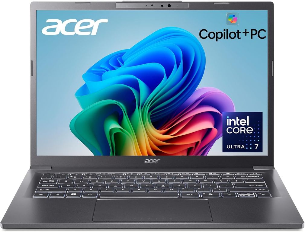 Notebook Aspire 14 Core Ultra 7 256V 16GB 1TB SSD 14 WUXGA Win11