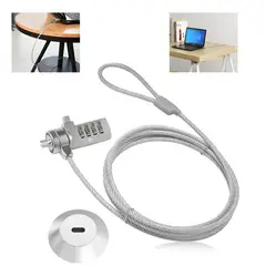 GENERICO - Candado Antirrobo Para Tablet Macbook Ipad sistema de seguridad