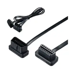 GENERICO - Cable Extensor Obd2 Macho Hembra 16 Pines Scanner Extension