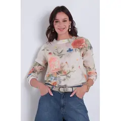 WADOS - SWEATER SUBLIMADO MANGA LARGA ESCOTE REDONDO