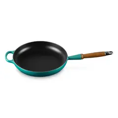 LE CREUSET - Sarten 28cm Mango Madera Bleu Rivera