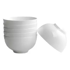 GENERICO - Pack 6 pocillo bowl cuenco de melamina cocina 400ml