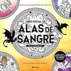 PLANETA - Libro Libro oficial de Alas de sangre para colorear