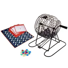 ANSALDO GAMES - JUEGO BINGO CON TOMBOLA METALICA