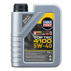 LIQUI MOLY - Aceite Top Tec 4100 5W40 1 Litro Sintético