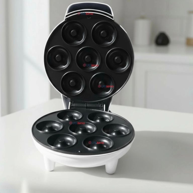 LINE Máquina Mini Donas Antiadherente Capacidad 7 MiniDonas 1200W