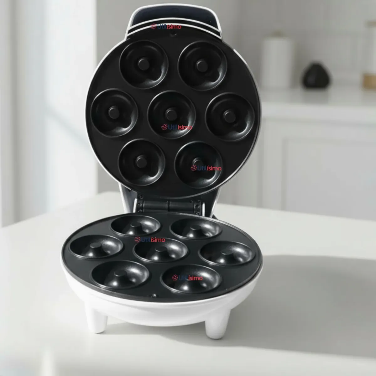 LINE - Máquina Mini Donas Antiadherente Capacidad 7 MiniDonas 1200W