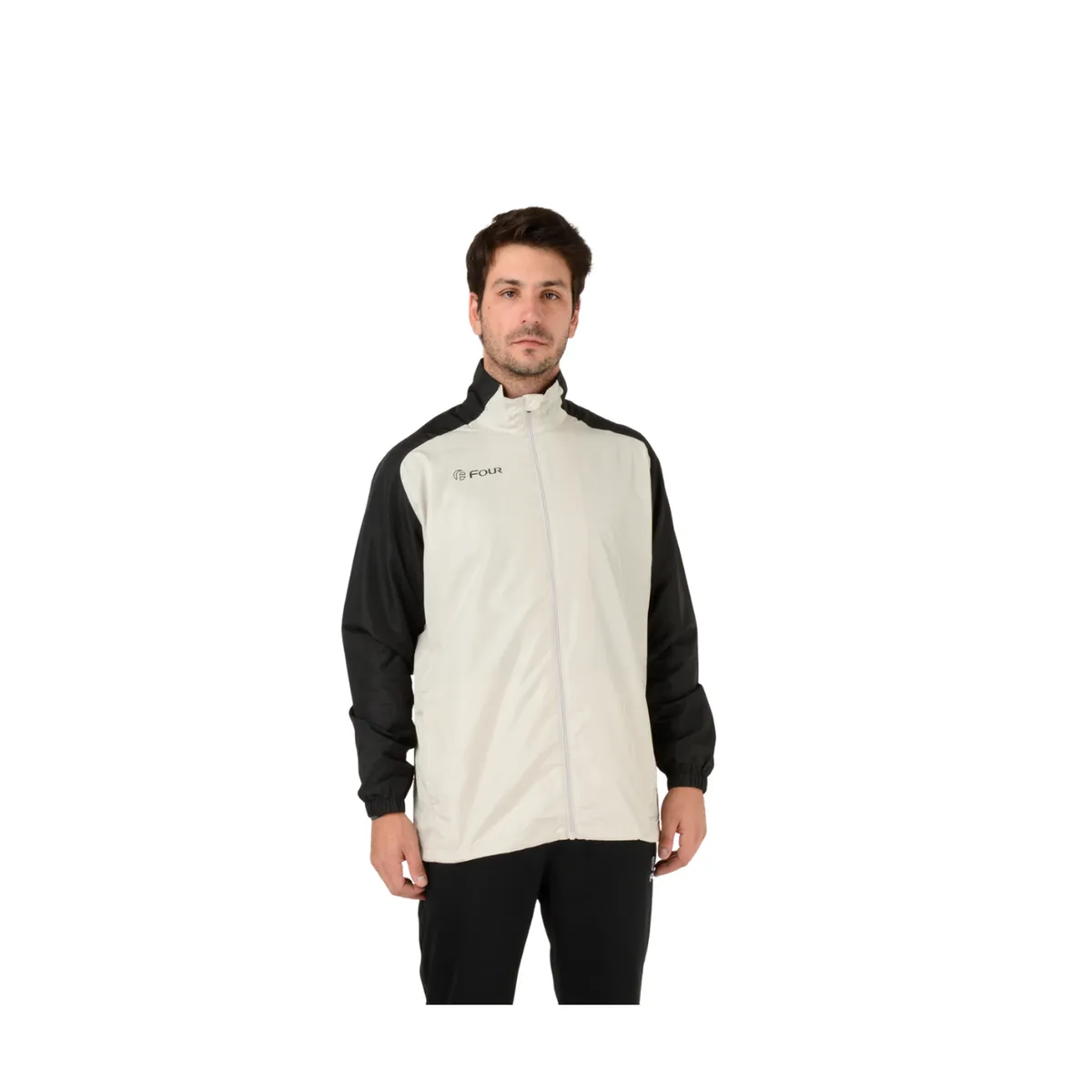 FOUR - Cortaviento Hombre Dry-Tech Four Gris Negro