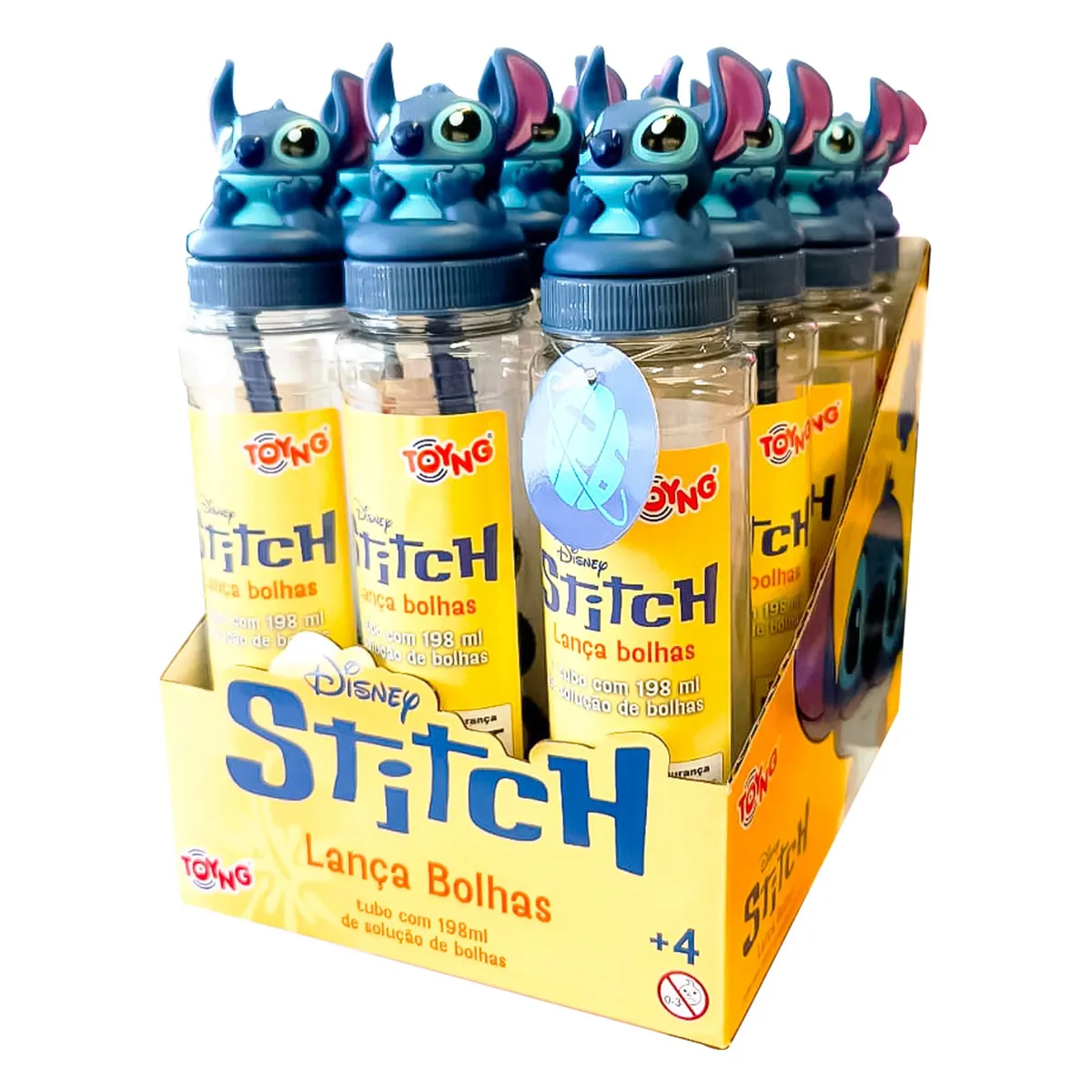 DISNEY - TUBO LANZA BURBUJAS STITCH