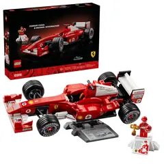 LEGO - FERRARI F2004 Y MICHAEL SCHUMACHER ICONS