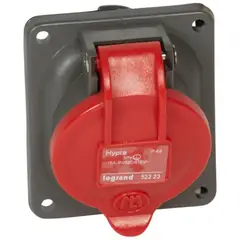 LEGRAND - Enchufe Hembra Embutida 3P+T 16A 400Vac Hypra