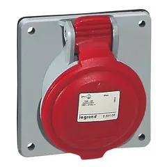 LEGRAND - Enchufe Hembra Embutida 3P+T 32A 380V Ip44
