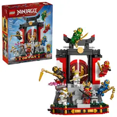 LEGO - EXHIBICION DE PERSONAJES NINJA 15 ANIVERSARIO NINJAGO