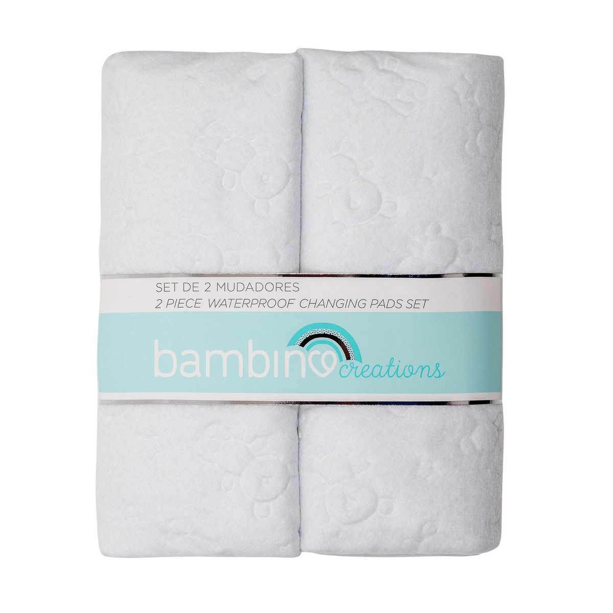 BAMBINO - Mudadores Impermeables  2unid Blanco Bambino