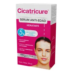 CICATRICURE - Sérum Facial Anti-Edad Hidratante 30 ML