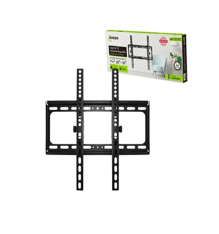 GENERICO Soporte Tv Universal Regulable 15°, 26-55, 50kg