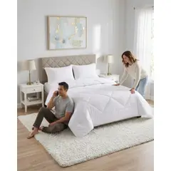 MYLHOGAR - Plumón Nórdico Set Dormitorio Super King + Juego De Sábanas