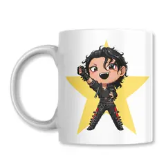 GENERICO - Tazon Bad Michael Jackson Taza Sublimada 325ml