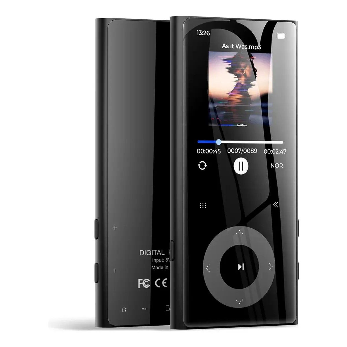 GENERICO - Reproductor Musical Mp3 Mp4 Portátil con Bluetooth Hifi 32g BELUG