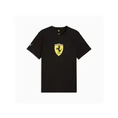 PUMA - Polera Colaboración Scuderia Ferrari Shield Negro