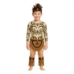 GENERICO - POLERA O CAMISETA CON TATUAJES INFANTIL PASCUENSE ESTAMPADO