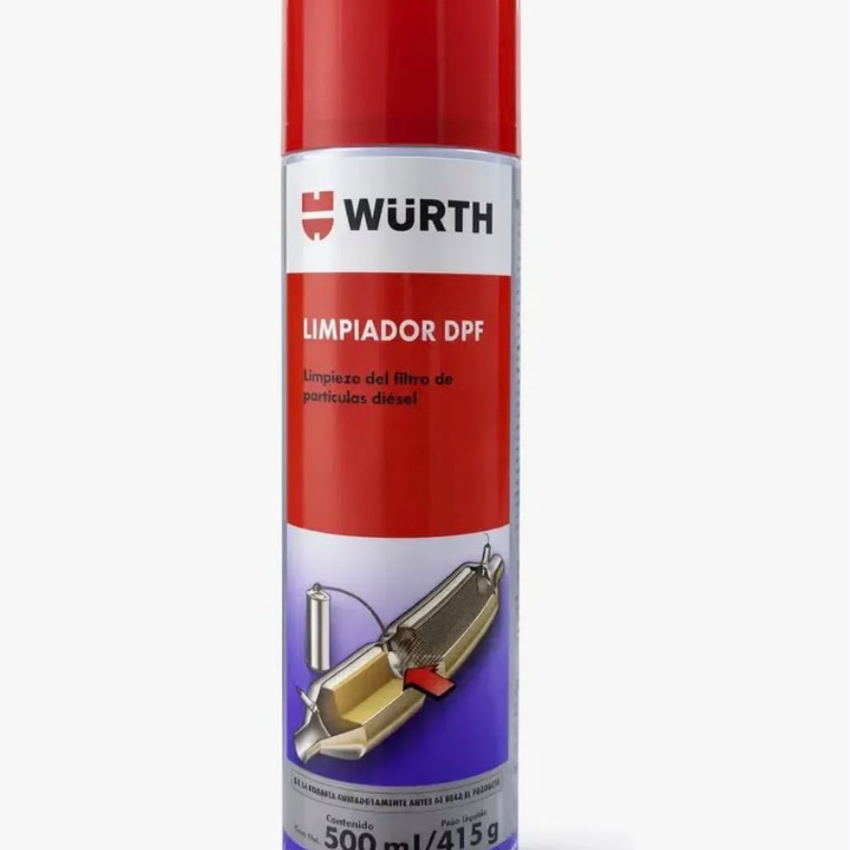 WURTH - Wurth Limpiador de filtros DPF - 500 mL