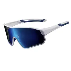 ROCKBROS - Lentes De Ciclismo 10134 Deportivos Con Filtro UV - Blanco