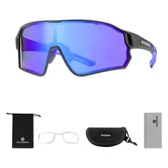 ROCKBROS - Lentes De Ciclismo 10138 Deportivos Con Filtro UV - Azul