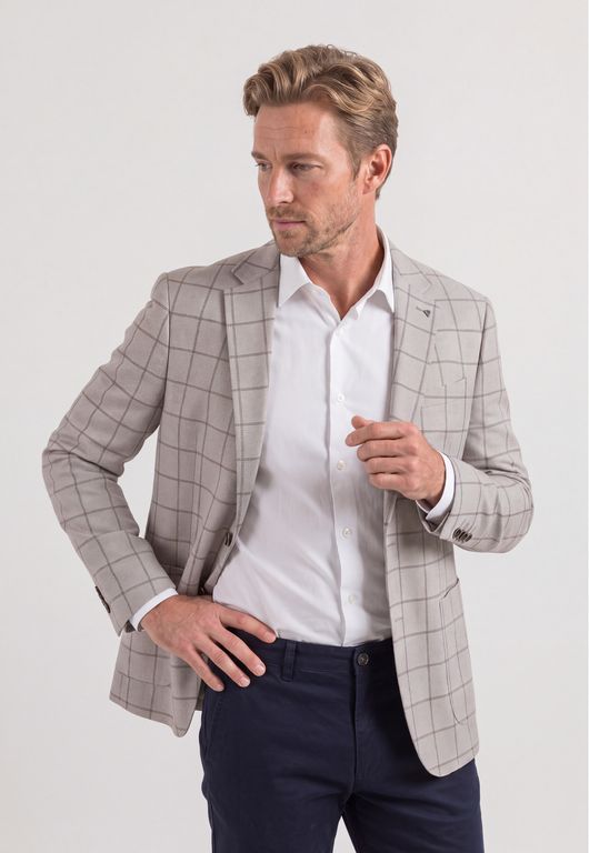 NEW MAN Blazer Lyon Sand Fw26
