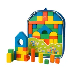 TOLIPA - Set De Bloques Mochila Juguete Infantil Didáctico