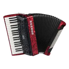 HOHNER - Acordeón Bravo III 96 A16732 - Rojo