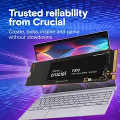 CRUCIAL - P310 1TB PCIe Gen4 NVMe 2280 M.2 SSD NUEVO