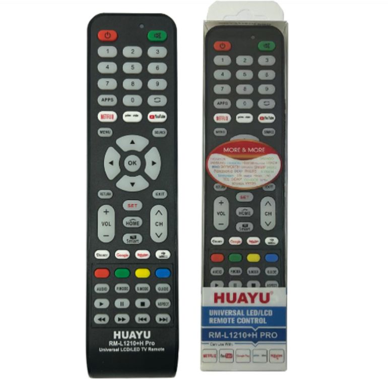 GENERICO CONTROL REMOTO UNIVERSAL SMART FUNCIONES TODAS MARCA PARA TV