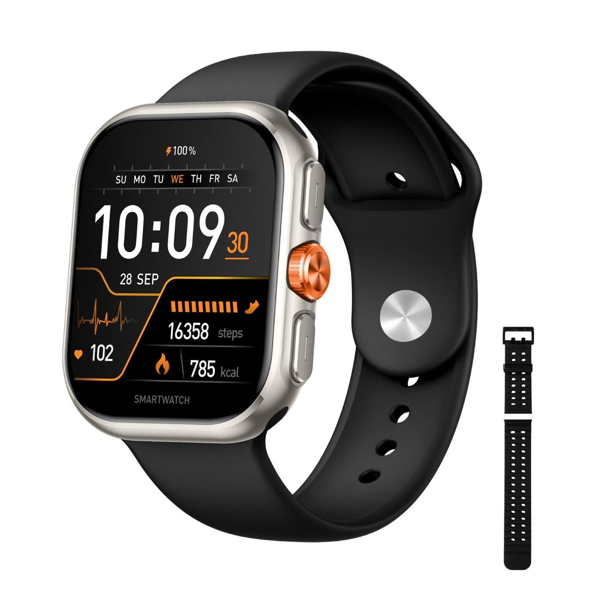 OLSEN - Smartwatch Olsen Reloj Inteligente URBAN Amoled Llamadas BT - Gris