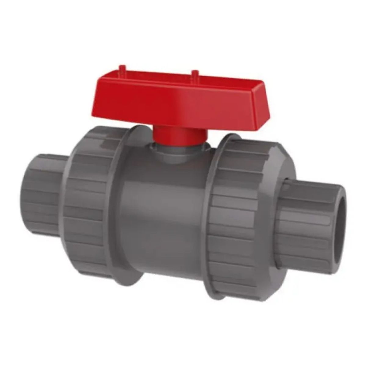 Válvula De Bola Pvc-u 25mm Doble Amer Cementar Flowmak, marca FLOWMAK - Foto Principal
