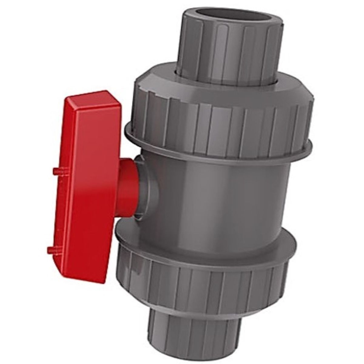 Válvula De Bola Pvc-u 25mm Doble Amer Cementar Flowmak, marca FLOWMAK - Foto 2