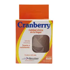 CRANBERRY - Venda Elástica con Gancho Ajustable 5cm x 1.5m