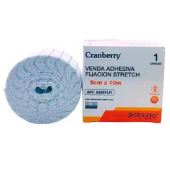CRANBERRY - Venda Adhesiva Stretch 5 cm x 10 m - Alternativa Fixomull