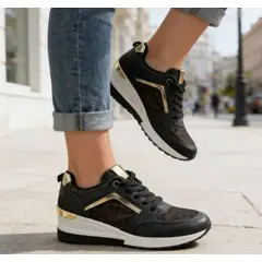 NSCOMPANY - Zapato de Mujer Con Plataforma zapatilla de dama F1186
