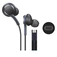 AUDIOPRO - AUDIFONOS ALAMBRICO IN-EAR EARPHONES MANOS LIBRE USB-C NEGRO AP02041