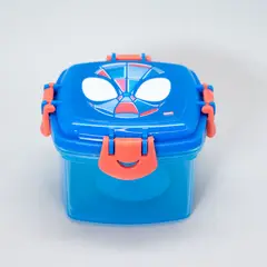 KEEP TITANIO - PORTA SNACK CUADRADO SPIDERMAN K PELICULA 360 ML MARVEL