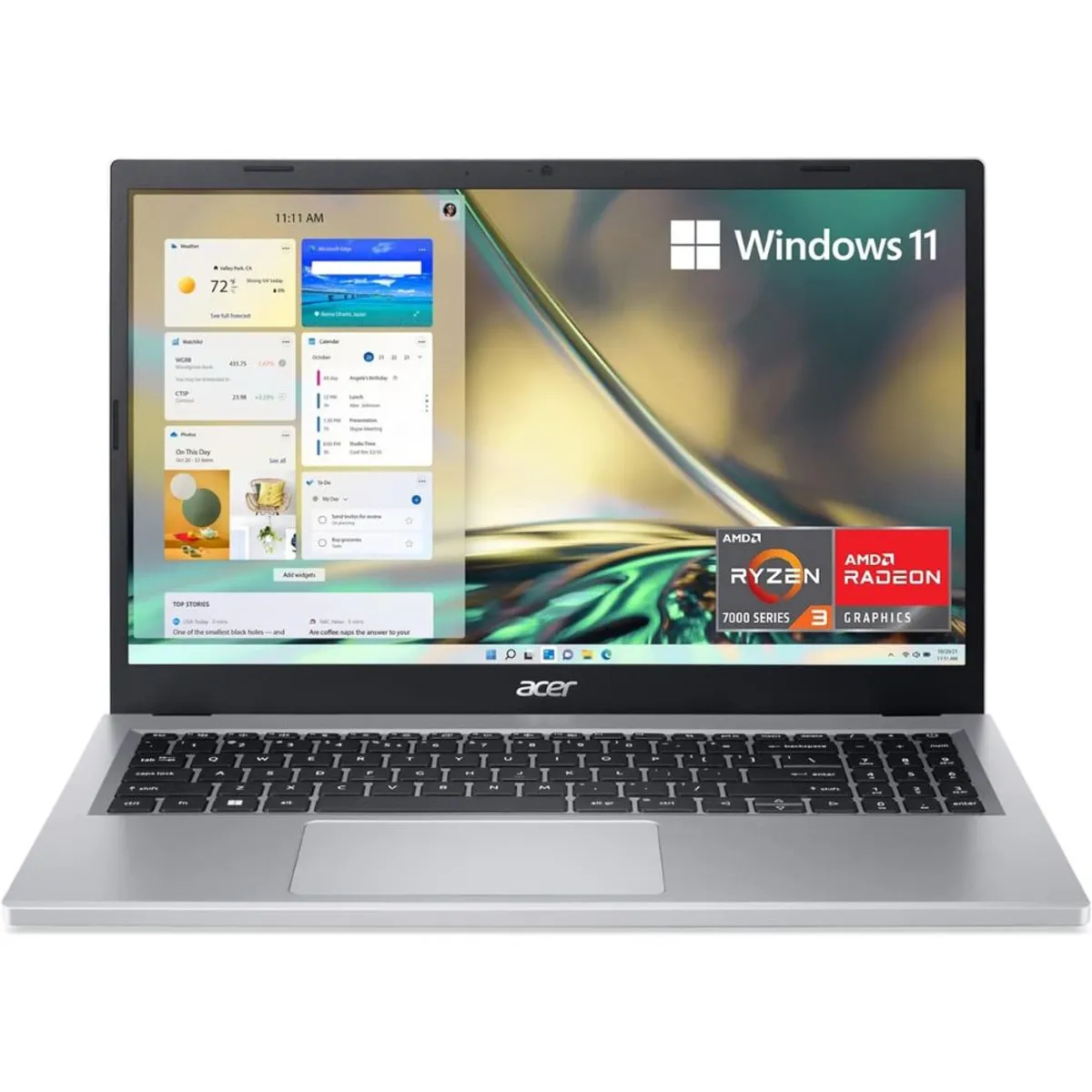 ACER - Acer Notebook Aspire 3 N20Q1 350U 8GB 256GB SSD Plata Reacondicionado
