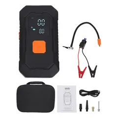 GENERICO - Compresor de aire A6 partidor de bateria Powerbank 12v