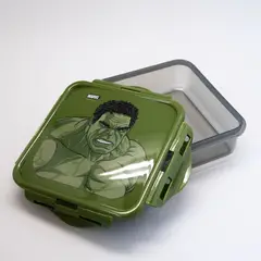 TITANIO - HERMETICO CUADRADO SPIDERMAN HULK PELICULA 500 ML MARVEL